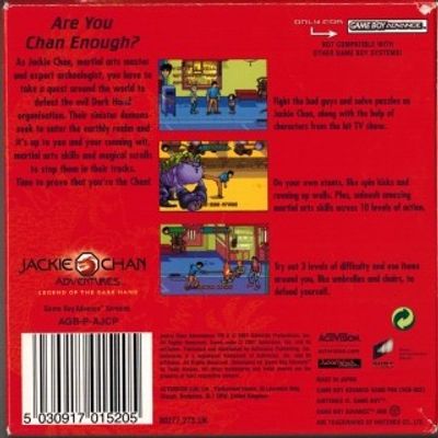 JACKIE CHAN ADVENTURE GBA