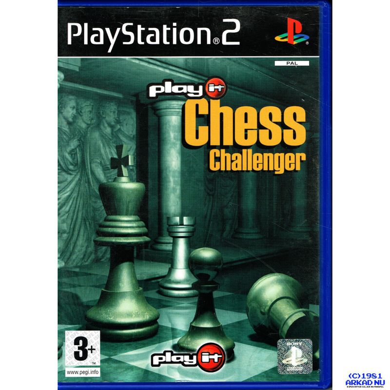 PLAY IT CHESS CHALLENGER PS2