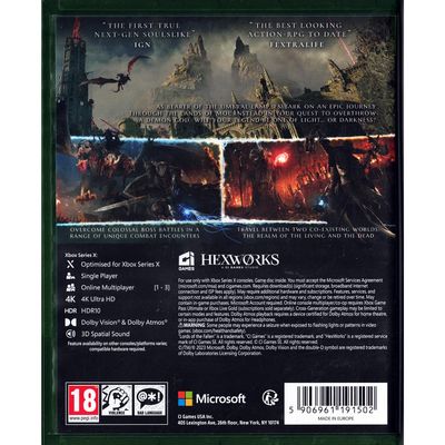 LORDS OF THE FALLEN XBOX SERIES X