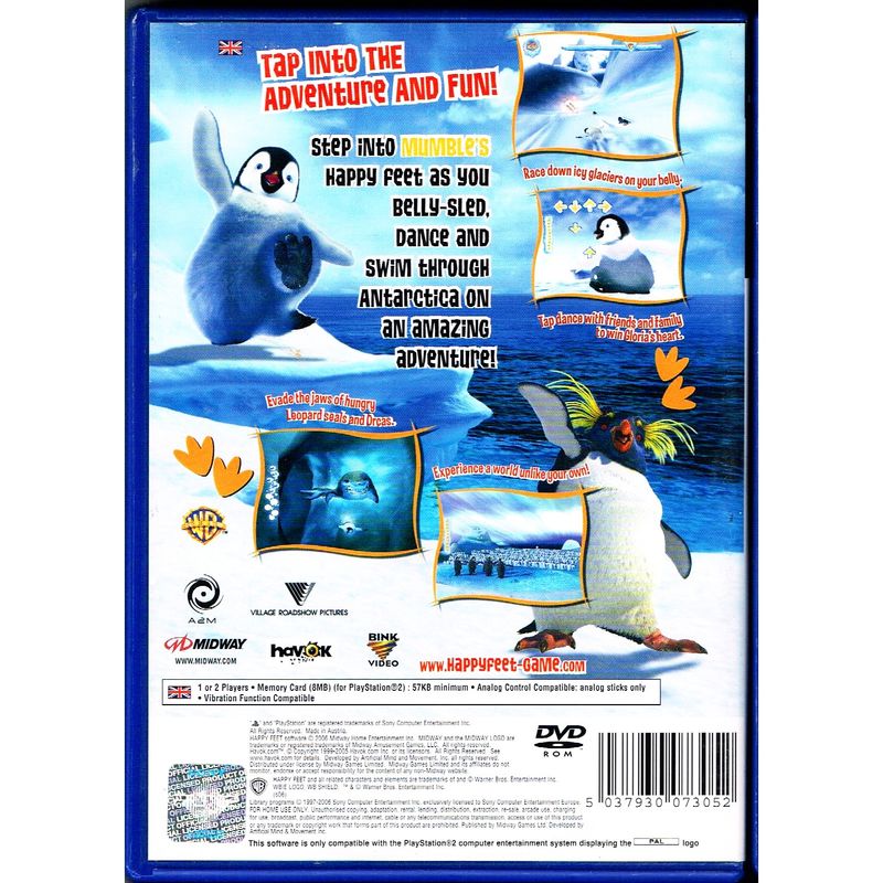 HAPPY FEET PS2