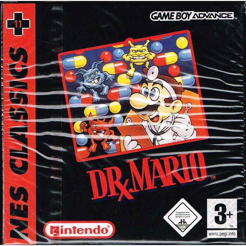 DR MARIO NES CLASSICS GAMEBOY ADVANCE