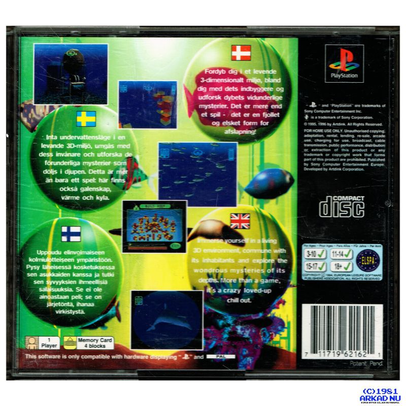 AQUANAUTS HOLIDAY PS1