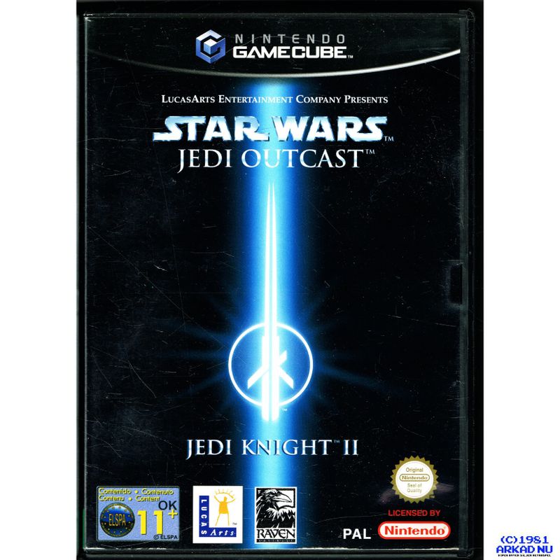 STAR WARS JEDI KNIGHT II JEDI OUTCAST GAMECUBE