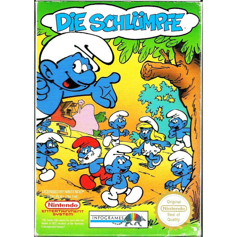 DIE SCHLUMPFE (THE SMURFS) NES