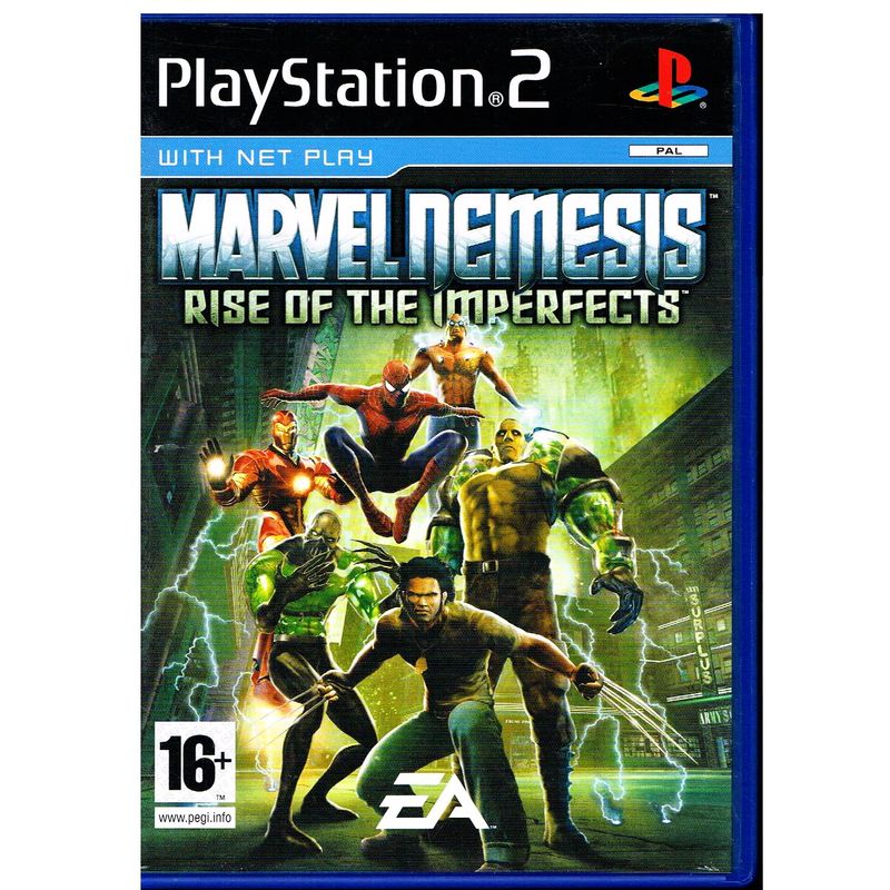 MARVEL NEMESIS RISE OF THE IMPERFECTS PS2