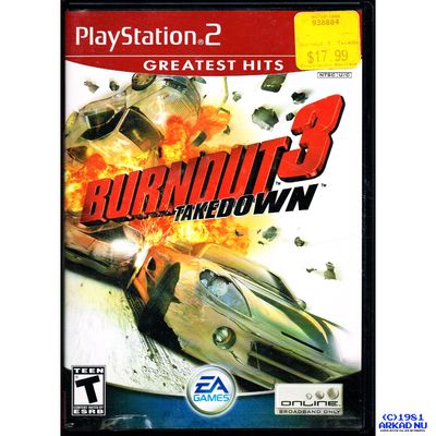 BURNOUT 3 TAKEDOWN PS2 NTSC USA