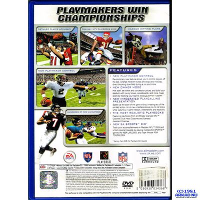 MADDEN NFL 2004 PS2