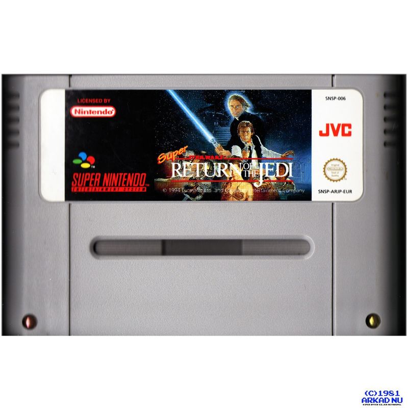 SUPER STAR WARS RETURN OF THE JEDI SNES