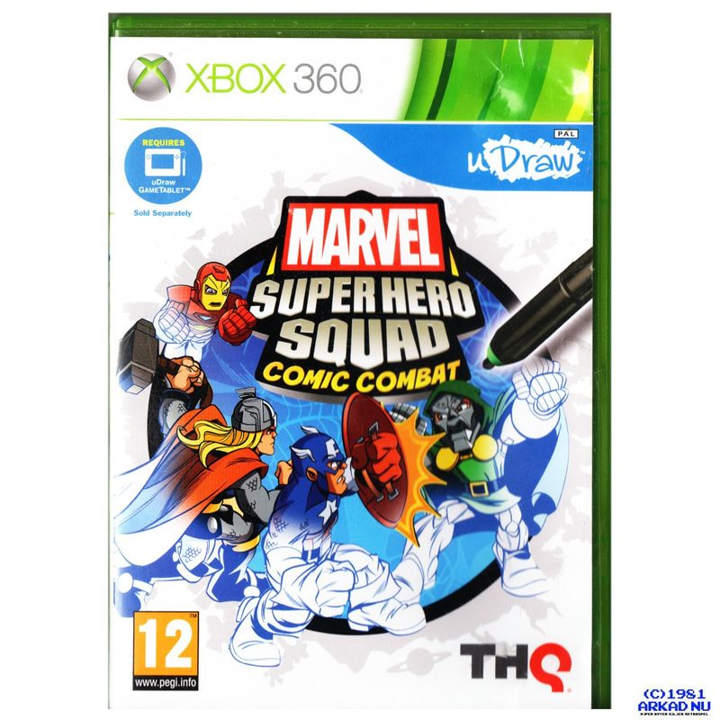 MARVEL SUPER HERO SQUAD COMIC COMBAT XBOX 360