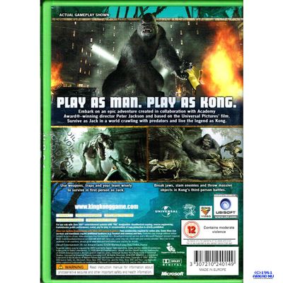 PETER JACKSONS KING KONG XBOX 360