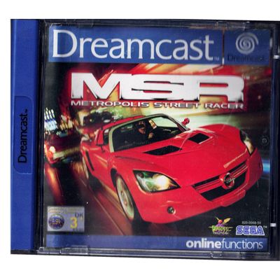 MSR METROPOLIS STREET RACER DREAMCAST