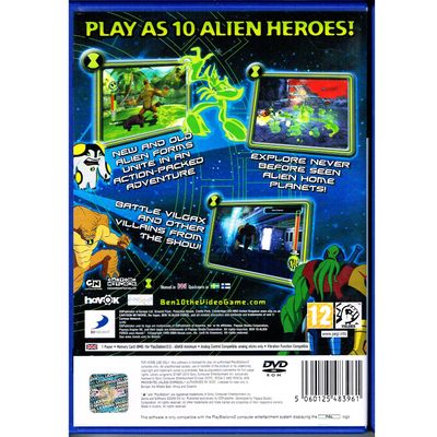 BEN 10 ALIEN FORCE VILGAX ATTACKS PS2