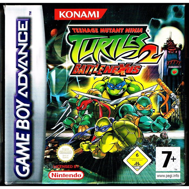 TEENAGE MUTANT NINJA TURTLES 2 BATTLE NEXUS GBA