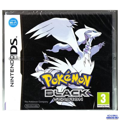 POKEMON BLACK VERSION DS SVENSK UTGÅVA