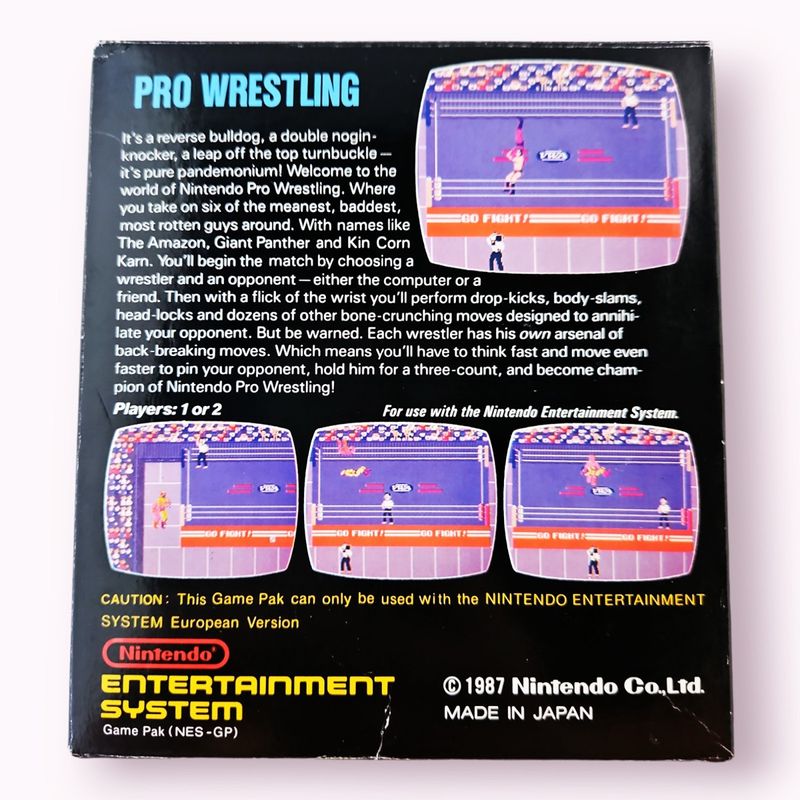 PRO WRESTLING NES SCN