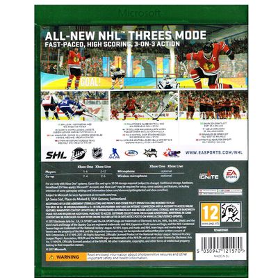 NHL 18 XBOX ONE