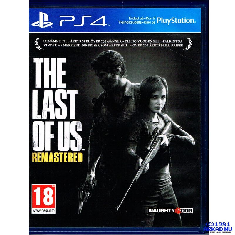 THE LAST OF US REMASTERED PS4