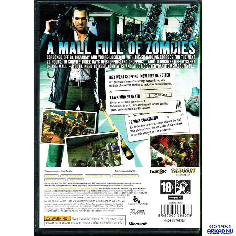 DEAD RISING XBOX 360