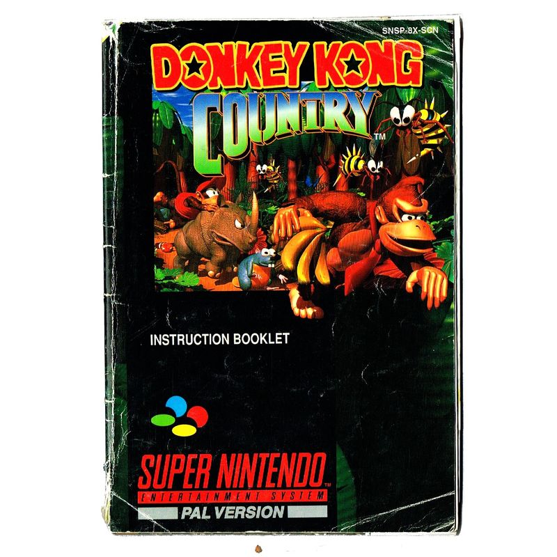 DONKEY KONG COUNTRY SNES SCN