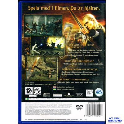 SAGAN OM KONUNGENS ÅTERKOMST HÄRSKARRINGEN PS2