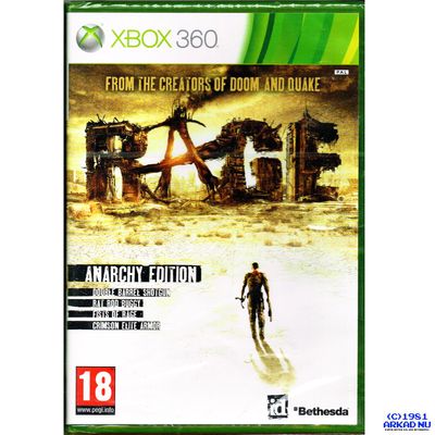 RAGE ANARCHY EDITION  XBOX 360