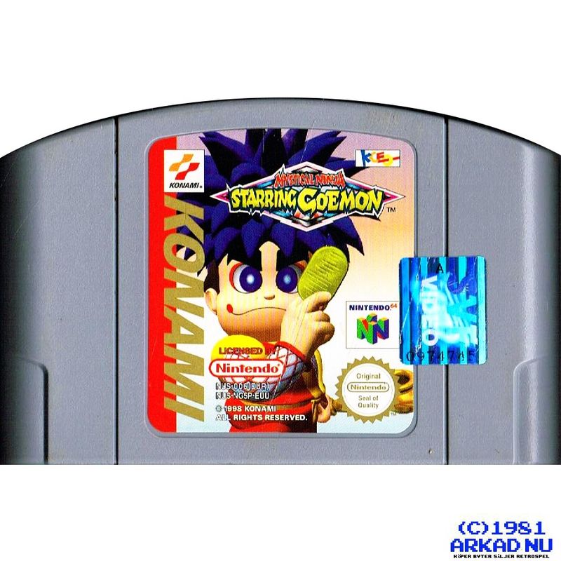 MYSTICAL NINJA STARRING GOEMON N64