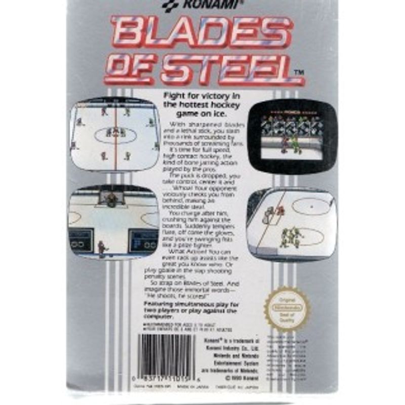 BLADES OF STEEL NES SCN