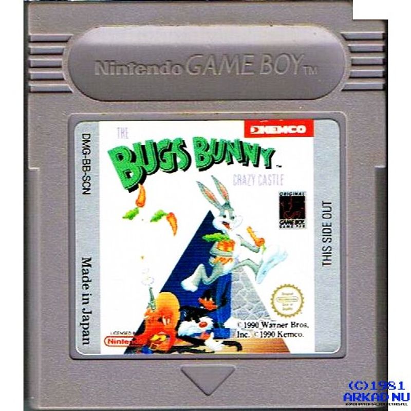 BUGS BUNNY CRAZY CASTLE GAMEBOY SCN