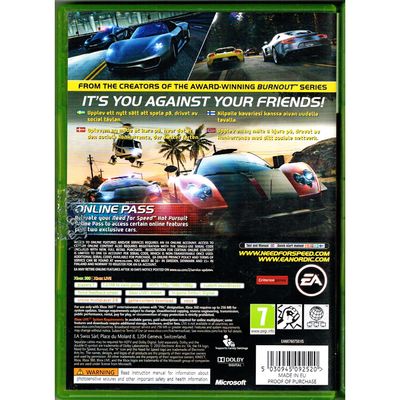 NEED FOR SPEED HOT PURSUIT XBOX 360