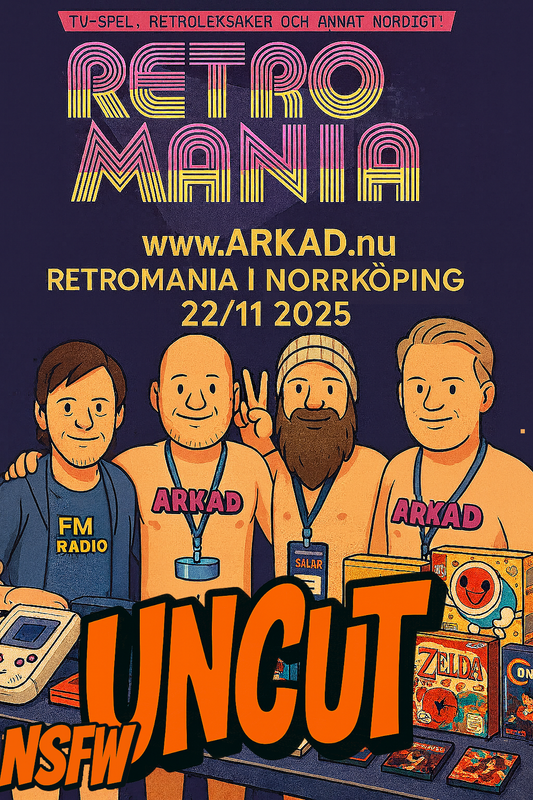 🎮 RETROMANIA NORRKÖPING 22/11 2025 – BAKOM KULISSERNA - BEHIND THE SCENES UNCUT