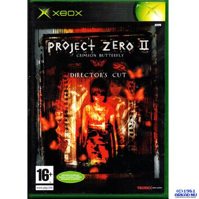 PROJECT ZERO II CRIMSON BUTTERFLY DIRECTORS CUT XBOX