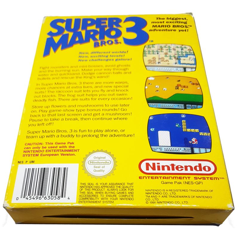 SUPER MARIO BROS 3 NES SCN