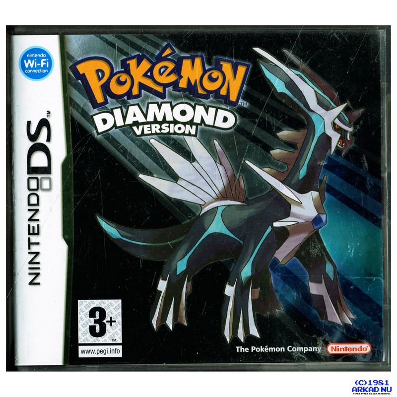 POKEMON DIAMOND VERSION DS SVENSK UTGÅVA