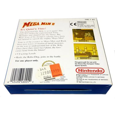 MEGA MAN 2 GAMEBOY SCN