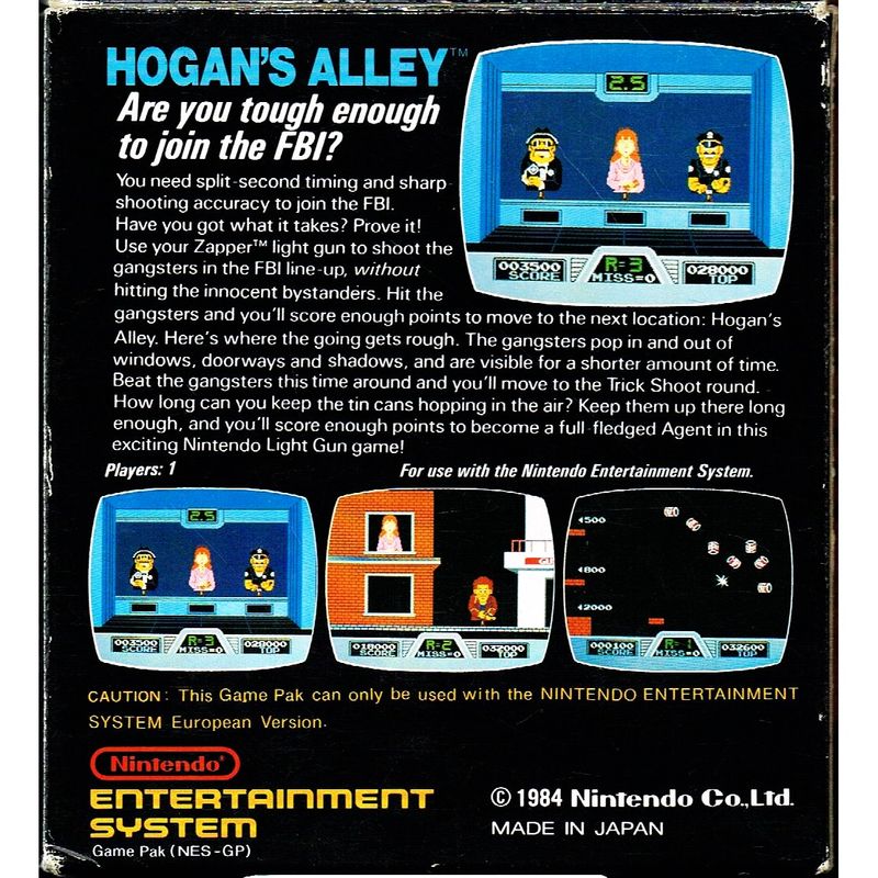 HOGAN'S ALLEY SCN NES