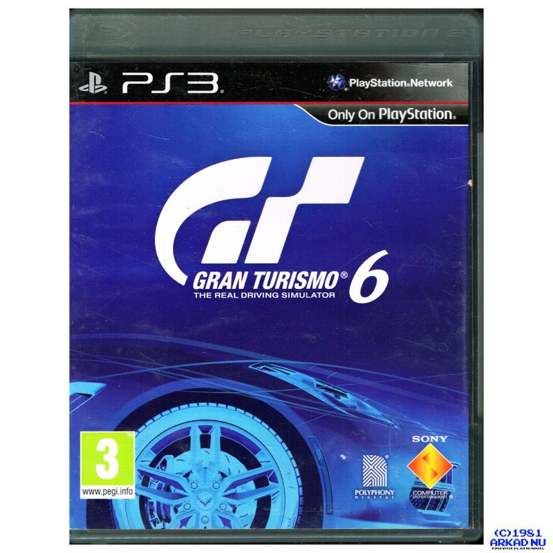 GRAN TURISMO 6 PS3