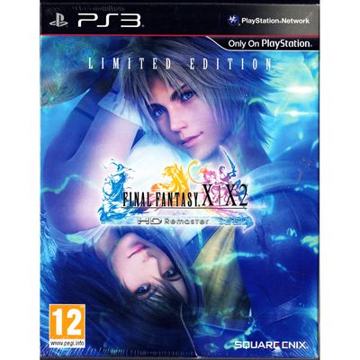 FINAL FANTASY X X2 HD REMASTER LIMITED EDITION PS3 NYTT INPLASTAD