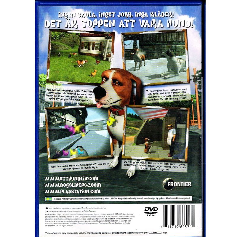 DOGS LIFE PS2