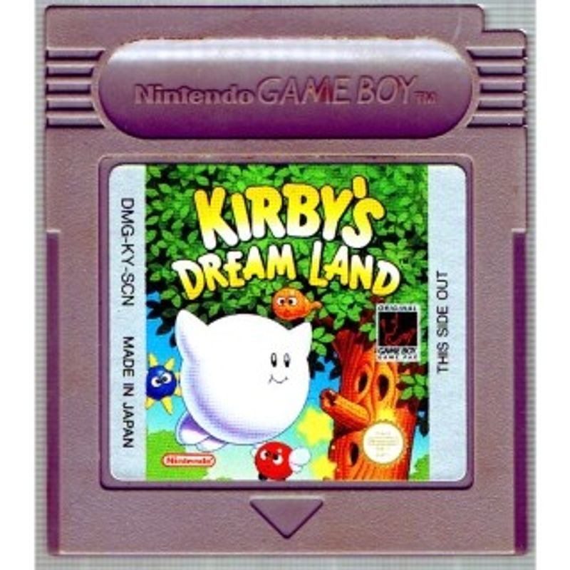 KIRBY'S DREAM LAND GAMEBOY SCN