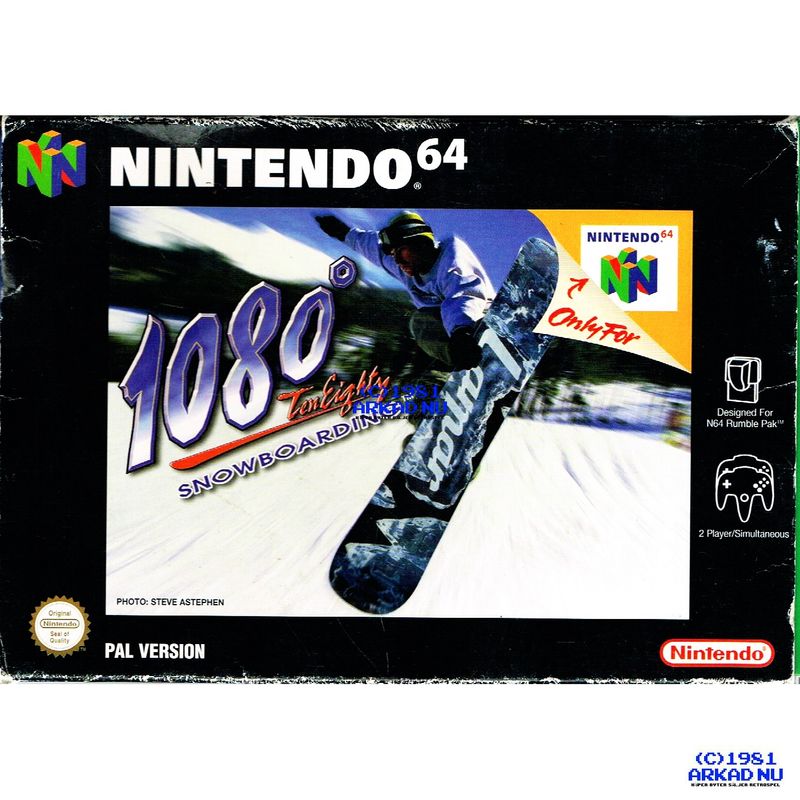 1080 SNOWBOARDING N64