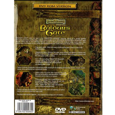 BALDURS GATE PC BIGBOX