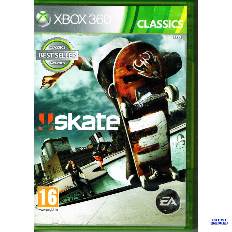 SKATE 3 XBOX 360