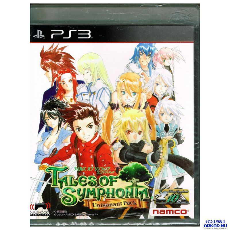 TALES OF SYMPHONIA UNISONANT PACK PS3 JAPANSK