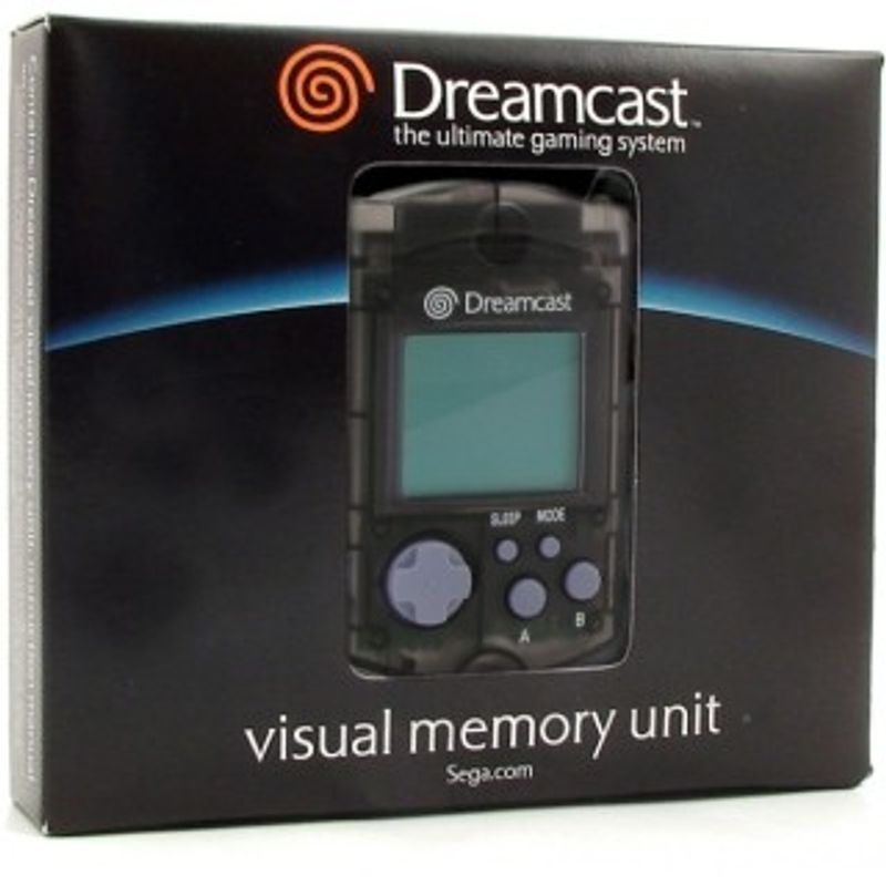 VISUAL MEMORY UNIT SVART DREAMCAST