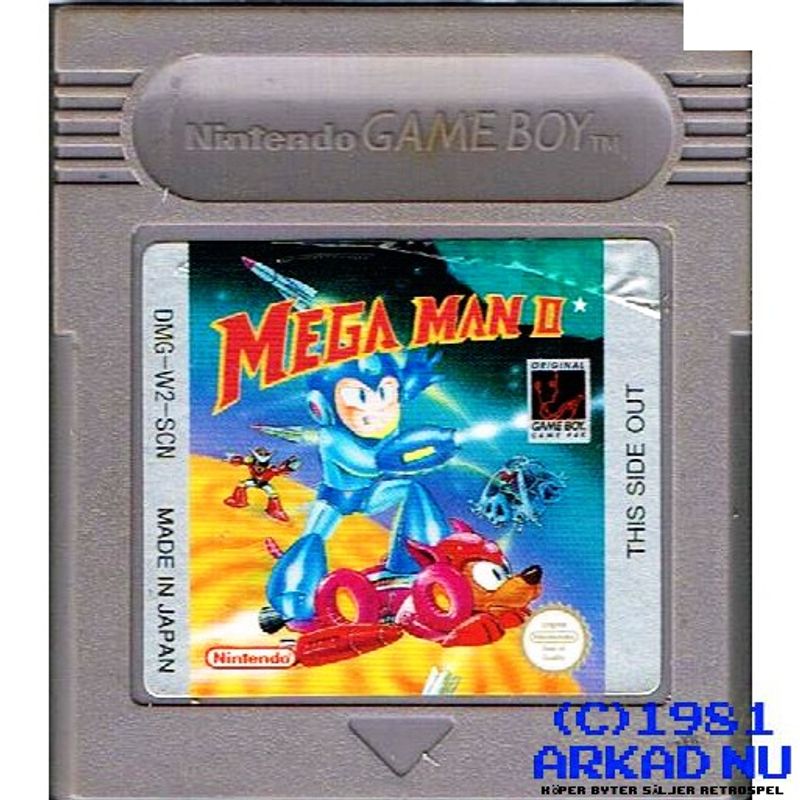 MEGA MAN 2 GAMEBOY SCN