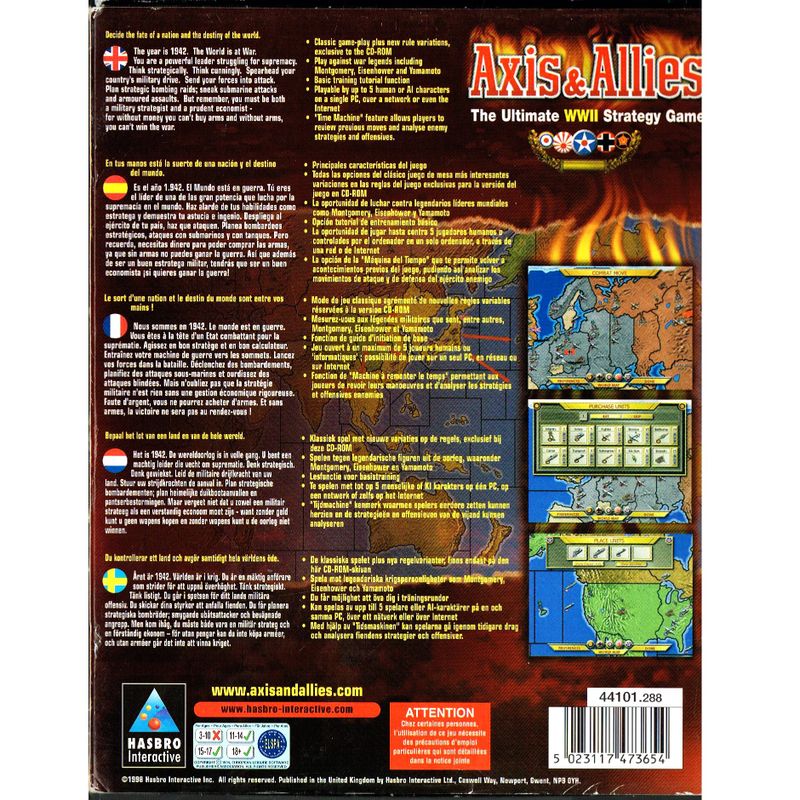 AXIS & ALLIES PC BIGBOX