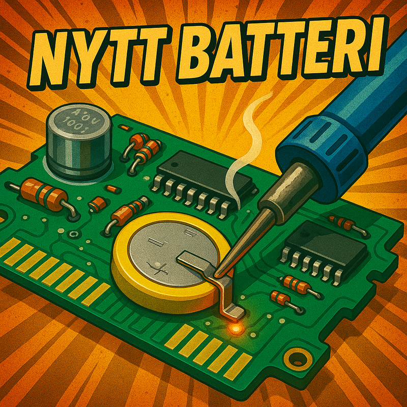 SIM CITY SNES NTSC USA NYTT BATTERI