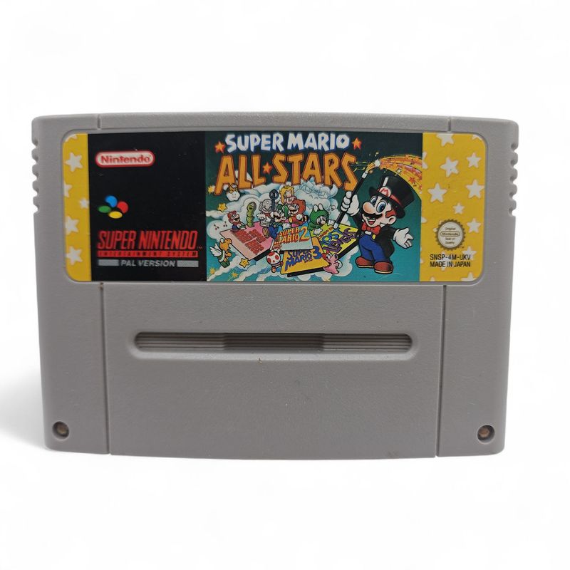 SUPER MARIO ALL-STARS SNES NYTT BATTERI