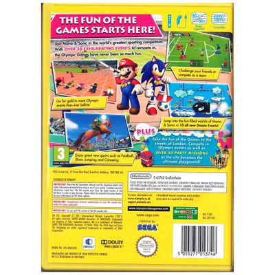 MARIO & SONIC AT THE LONDON 2012 OLYMPIC GAMES WII
