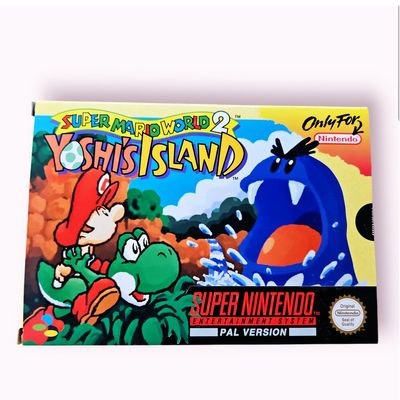 YOSHIS ISLAND SUPER MARIO WORLD 2 SNES SCN